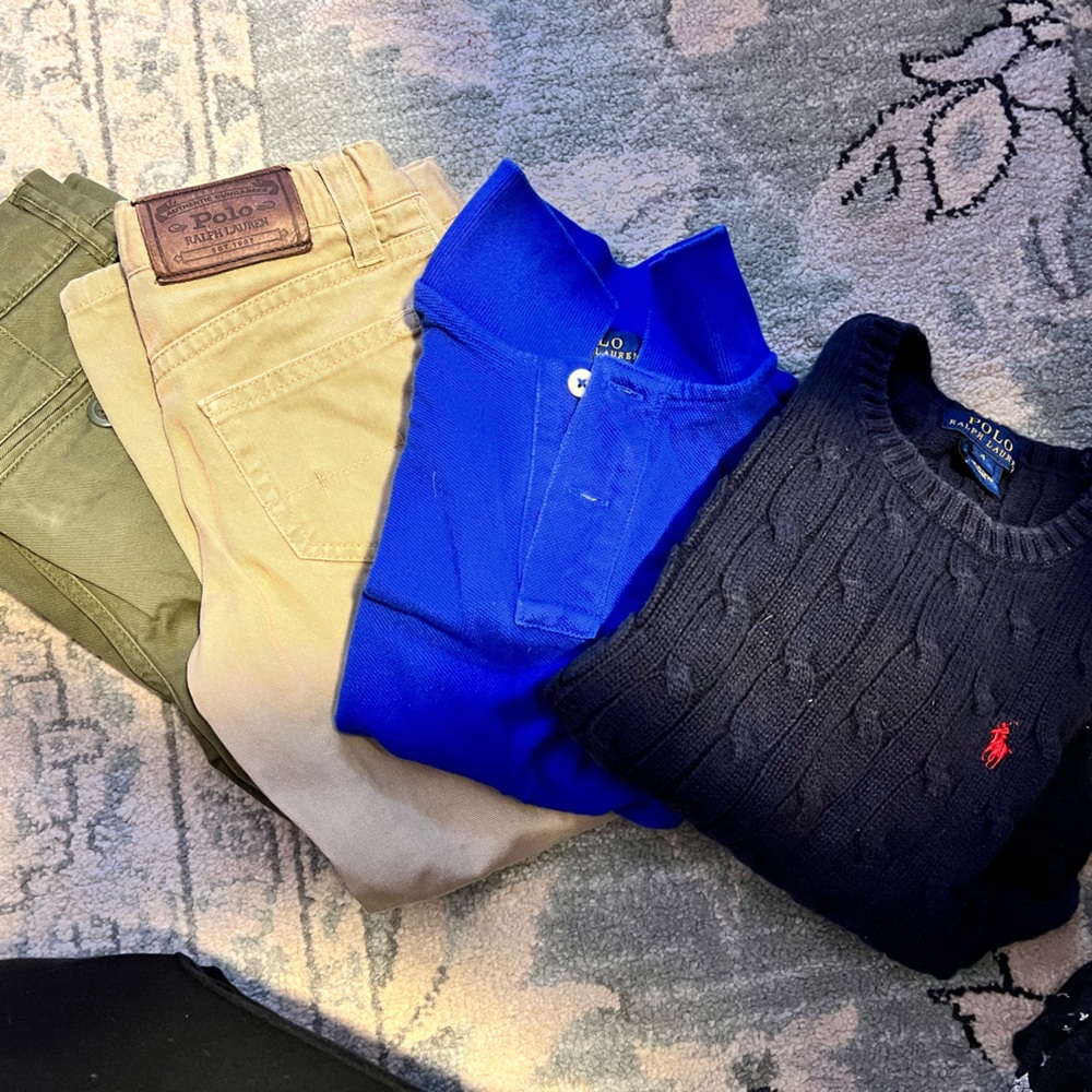 Lot of boys size 4t clothes